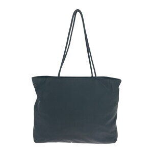 Prada Logo Bag Tessuto Triangle Tote Black Shoulder Plate Nylon